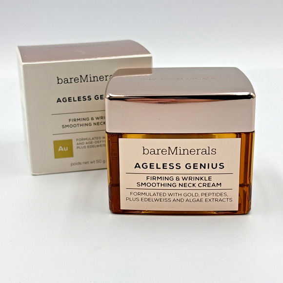 bareMinerals Other - NEW Bareminerals Ageless Genius Firming & Wrinkle Smoothing Neck Cream 1.7 oz
